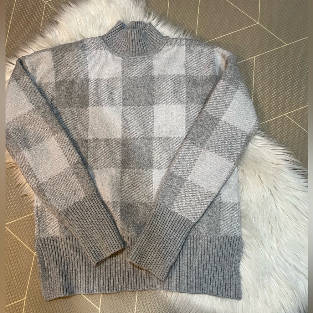Thick cowel neck sweater